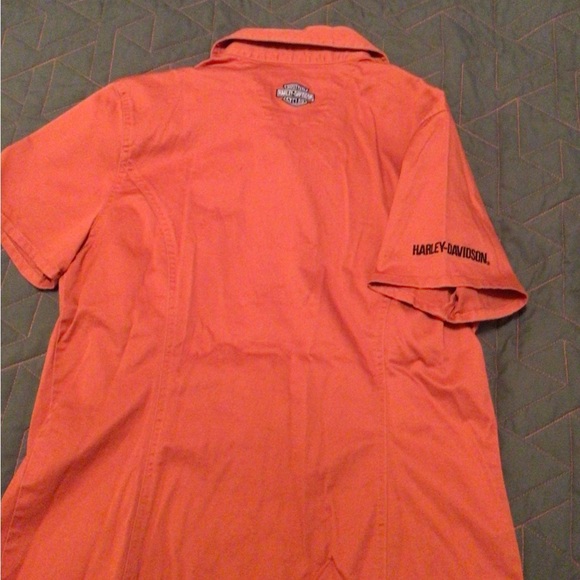 Harley-Davidson Ladies Button Down NWOT Medium - Picture 4 of 12